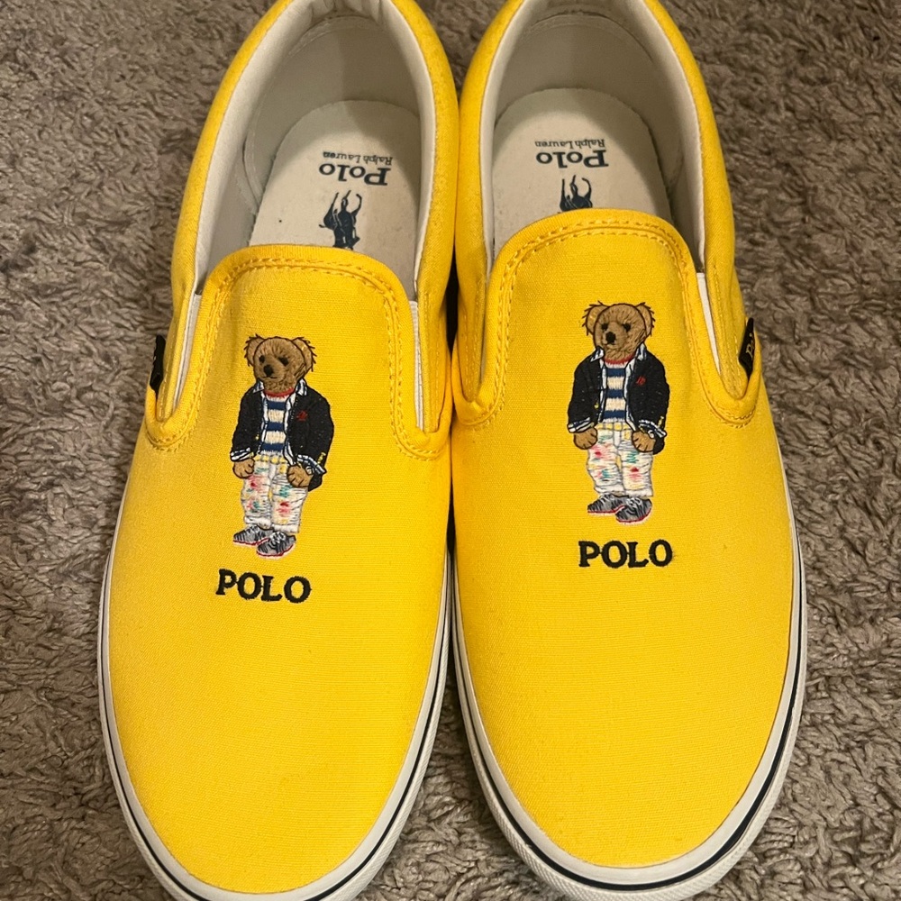 Ralph Lauren Polo Cream Interior Shoes